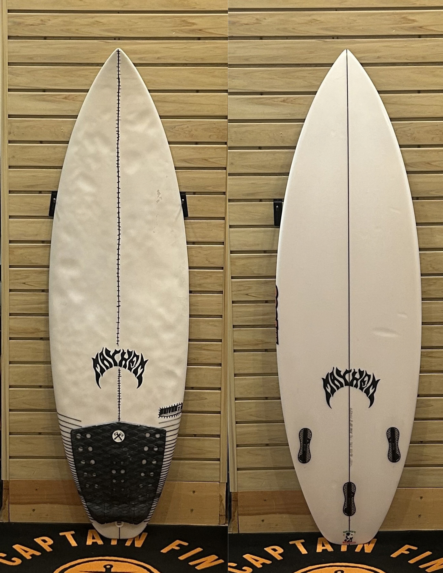 4'10 Driver 2 surfboard top photo